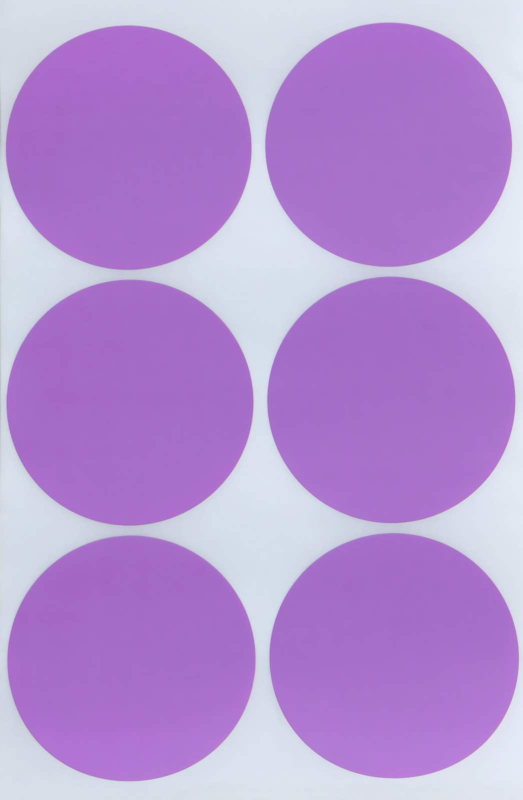 Royal Green Pastel Stickers Purple Dots 5cm for All Purpose (50 mm) - 180 Pack