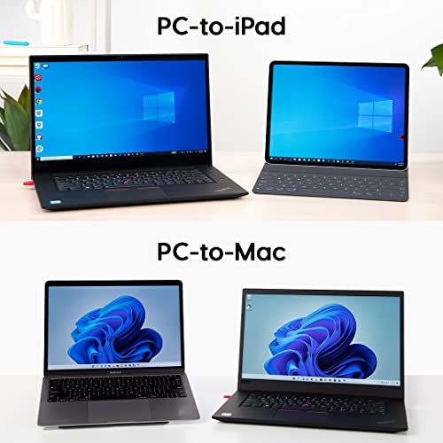 Astropad Luna Display - Laptop Screen Extender, Turn Your iPad or MacBook into a Wireless Monitor, Portable Dual Monitor Setup, USB-C Port Laptop Monitor Extender Compatible with Mac and Windows