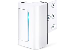 EVERPLUS Home Security Door Reinforcement Lock - Child Proof High Security Door Lock Front Door Locks for Kids Safety Withstand 800 lbs Top Door Latch Lock Flip Door Guardian for Inward Swinging Inside Door