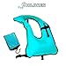 Faxpot Children Snorkel Vest Boys & Girls Inflatable Snorkeling Jacket for Diving Swimming Safety