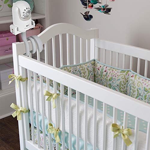 Baby-Monitor-Mount-Camera-Shelf-Compatible-with-Infant-Optics-DXR-8-and-Most-Other-Baby-MonitorsUniversal-Baby-Camera-HolderAttaches-to-Crib-Cot-Shelves-or-Furniture-Gray