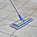 Pure-Sky Microfiber Mop Floor Cleaning - JUST ADD Water No Detergents Needed - Hardwood Wet or Dry - Includes Pole Light Weight, Strong Durable Pole + Includes Mop Washable Pad