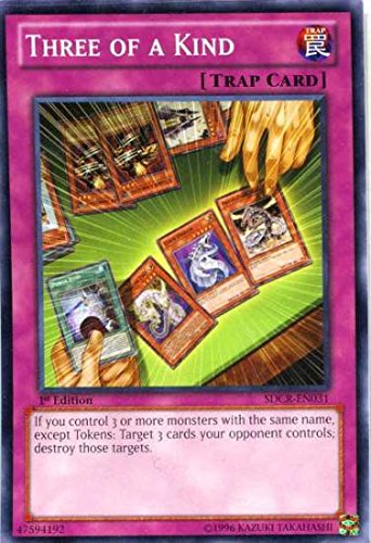 Yu-Gi-Oh! - Three of a Kind (SDCR-EN031) - Structure Deck: Cyber Dragon Revolution - 1st Edition - Common