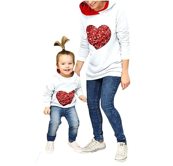 mommy and me matching hoodies