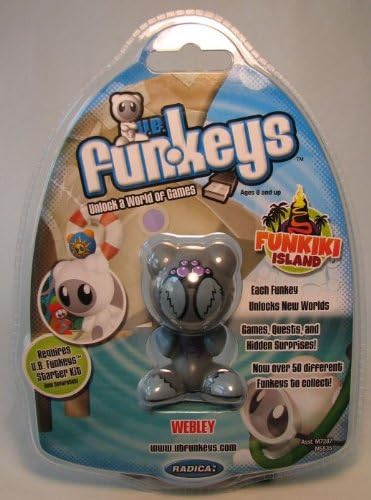 U.B. Funkeys Funkiki Islands Figure Webley Gray