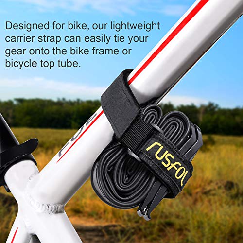 image for RUSFOL Stable, Lightweight Bike Strap, Gear Carrier Strap, Bike Tire S