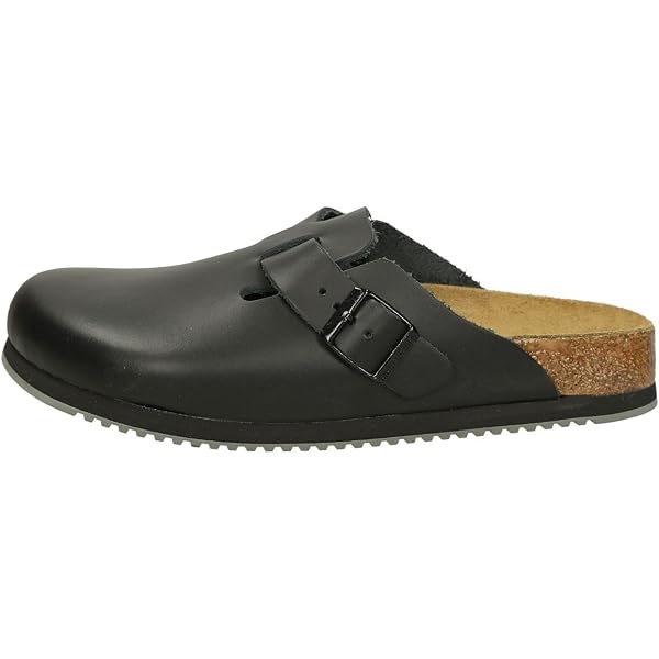 Amazon.com | Birkenstock Boston, Unisex Adults' Clogs, Black