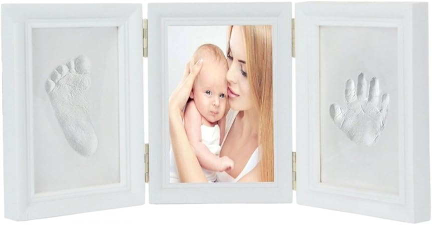 Cadre Empreinte Bebe Kit Empreinte Pieds Et Mains Bebe Parfait Pour Nouveau Nee Bebe A Souvenir La Naissance De Bebe Yanhonin Empreinte Bebe Kits De Moulage Et D Empreintes Cadeaux De Naissance Et