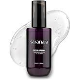 SARANARA Rich Salon Morocco Argan Oil Serum for Damaged Hair, Frizz Control | Moroccan Argan Oil Enriched Silk Serum for Instant Shine &amp; Repair