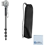 Pro Series 72" Monopod w/ Quick Release For Canon, Nikon, Sony, Samsung, Olympus, Fujifilm, Panasonic & Pentax + eCostConnection Microfiber Cloth