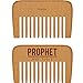 Prophet and Tools Premium Unscented Beard Oil & Comb Set - Thickens and Softens Beard, Relieves Itch & Dry Skin, 100% Natural, Fast-Absorbing Formula - Perfect for Beard Growth & Grooming - 1 oz