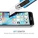 iPhone 6 Plus Glass Screen Protector GkGk Anti-Blue Light Tempered Glass Screen Protector 2.5D Round Edge Premium 0.26mm HD Ultra Clear 9H Hardness iPhone 5.5 inch Anti-Fingerprint (2 Packs)
