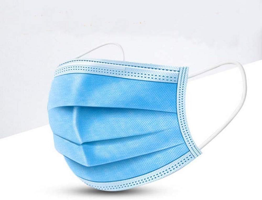Wallner 50pcs Disposable 3-Layer Mask Medical Dust Proof Comfortable Surgical Face Mouth Masks (20)