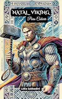 Livro NATAL VIKING : Para Colorir