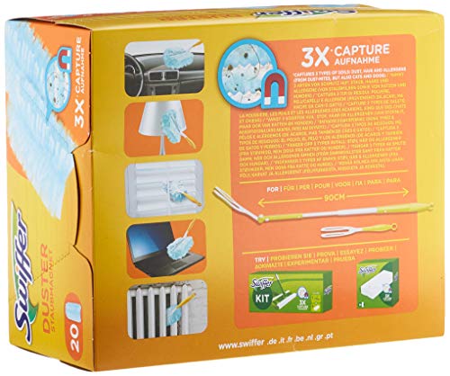 SWIFFER DUSTER, BLUE, PACK OF 20