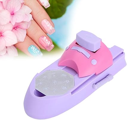 impresora de arte de unas maquina profesional de impresion de patrones de bricolaje maquina de impresion de unas herramientas de manicura con 6