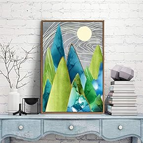 Framed Canvas Wall Art for Living Room, Bedroom City and Landscape Canvas Prints for Modern Home Decoration Ready to Hang - 16"x24" inches