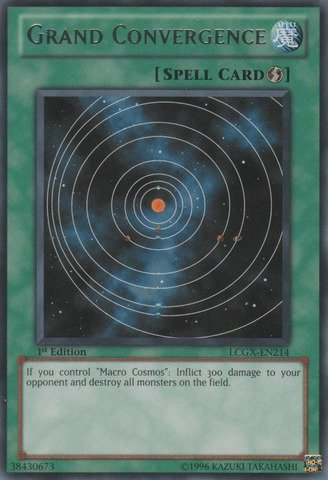 Yu-Gi-Oh! - Grand Convergence (LCGX-EN214) - Legendary Collection 2 - 1st Edition - Rare