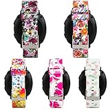 For Samsung Gear Sport Soft Silicone Sport Quick 20mm Smart Watch Bands Quick Release Watch Strap Wristband for Samsung Gear S2 Classic SM-R732 & SM-R735/ Huawei Watch 2 Watch/Garmin Vivoactive 3