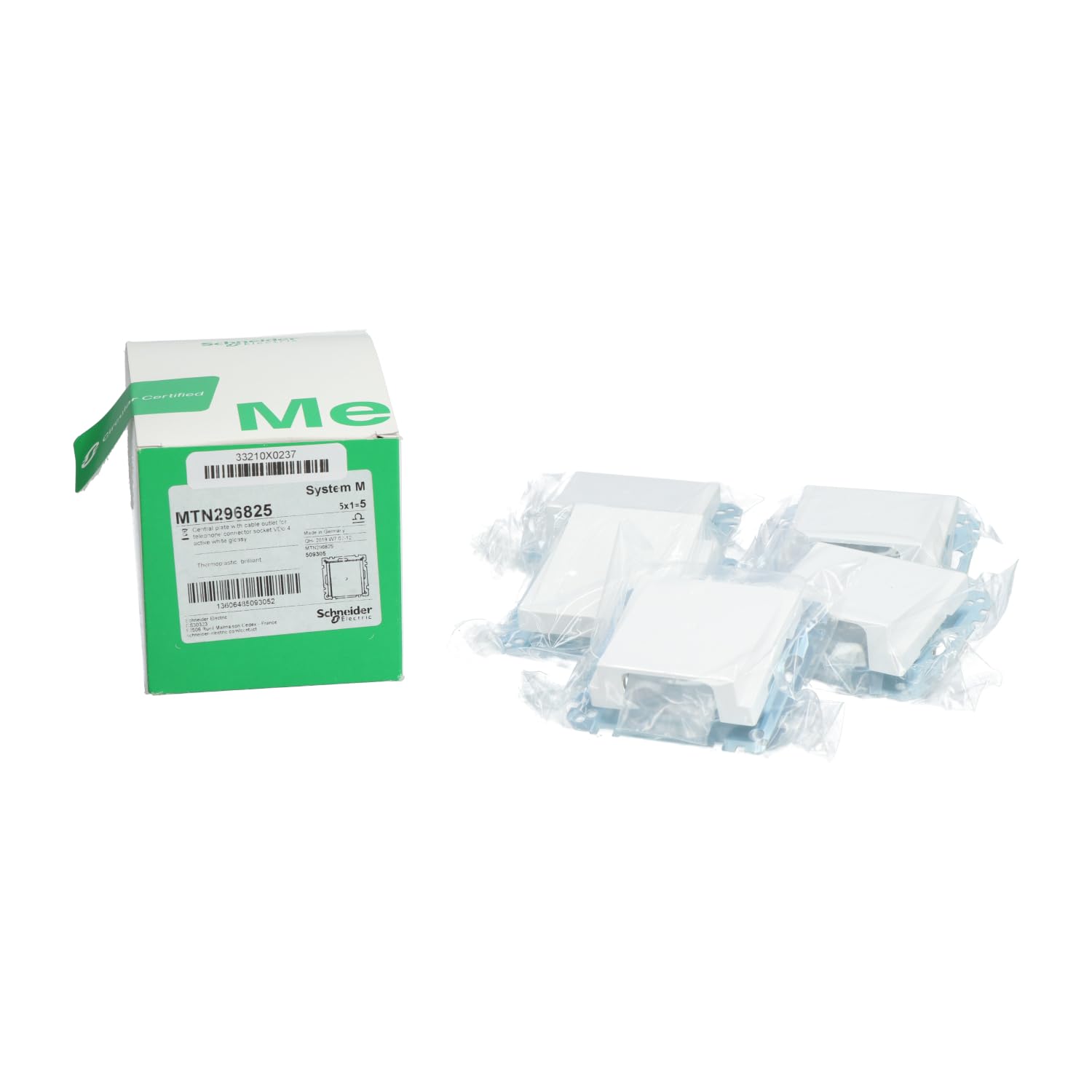 Schneider Electric mtn296825 Output Cables, White Active