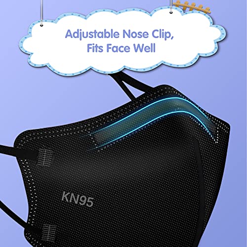 Funight Kids KN95 Masks for Children, 25 Packs 5 Layers Kids Masks
