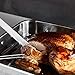 VonShef Stainless Steel Roaster Pan with Rack – Ideal for Roasting Chicken/Turkey/Meat Joints & Vegetables, 17 Inch, 8 Quart Capacity (Roaster, Rack & Set)