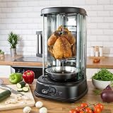 Quest 34020 Electric Rotisserie Grill Kebab Machine 7 Skewers 21L 1500W view 2
