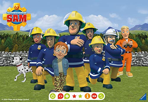 Ravensburger tiptoi 00046 - Puzzle für kleine Entdecker: Feuerwehrmann Sam / 2x24 Teile Puzzle von Ravensburger ab 4 Jahren – Bild 4