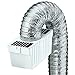 Deflecto Dryer Lint Trap Kit, Supurr-Flex Flexible Metallic Duct primary