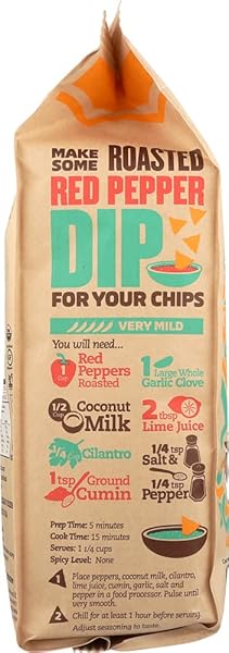 QUE PASA ORGANIC YELLOW CORN TORTILLA CHIPS, 11 OZ (PACK OF 1), GLUTEN FREE, NON-GMO, BY NATURE’S PATH