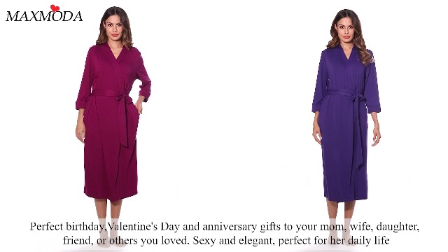 6 MAXMODA+Lightweight+Kimono+Length+Cotton
