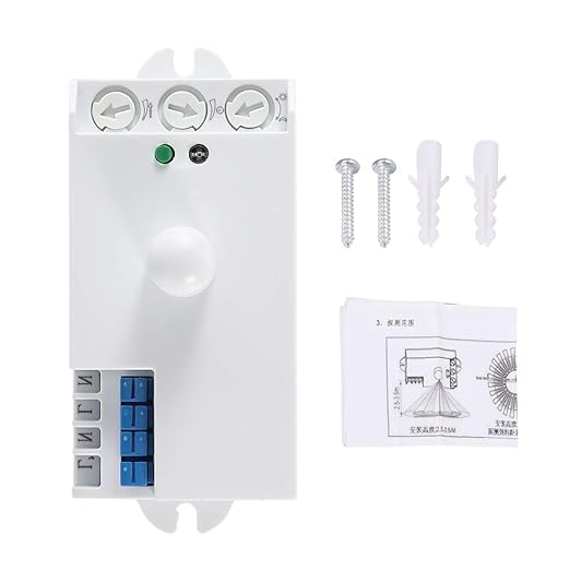 Jadpes Interruptores de Sensor de microondas, AC220-240V ...