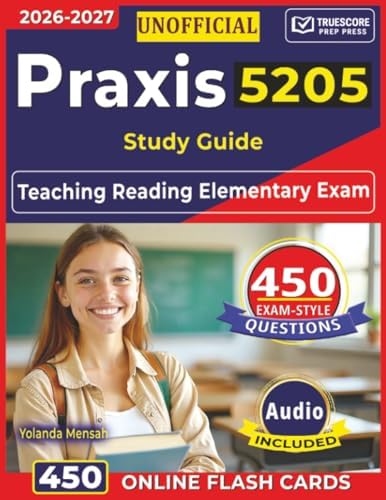 Amazon.com: Praxis Teaching Reading Elementary 5205 Study Guide: 2
