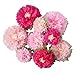 Mybbshower Pink Paper Flower Wedding Centerpiece Birthday Party Backdrop Nursery Room Wall Home Decoration Pack of 9