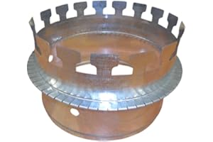 F AND L ALUMINUM PARTS 4" to 20" Take Off - Starting Collars for HVAC Ducting Work, 30 Gauge, Galvanized Steel Sheet Metal - Snaps Together for Easy Assembly - Made in USA