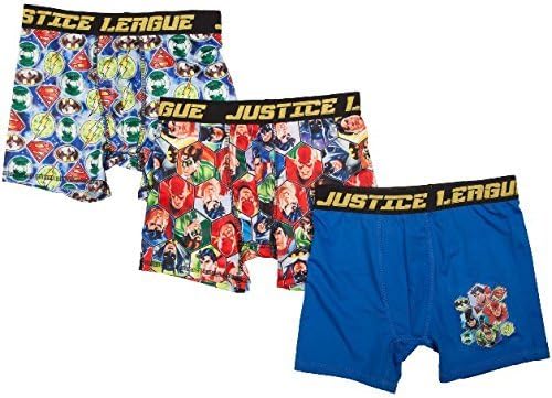 DC Comics Justice League Action Underwear 3 Pack Boxer Briefs