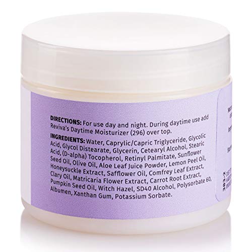 10 Glycolic Acid Creme Daily Moisturizer Reviva Labs Natural sugar