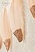 Ling's moment 10FT Rose Gold Glitter Dipped Light Peach Feather Banner Garland for Boho Bedroom Teepee Decorations, Boho Theme Wedding Bridal Baby Shower Decor