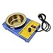 100mm Lead Free Solder Pot with 2300g Capactity for Welding and Soldering Bath, 110V 300W