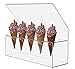 Cal-Mil 297 Acrylic Cone Holder, 19