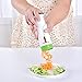Vegetable Slicer, Heaviest Duty Vegetable Cutter, Ucio Spiral Slicer Spiralizer with 2 Blades Handheld Spiralize Best Veggie Pasta Spaghetti
