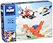 Plus Plus - Instructed Play Set - 170 Piece Aircrafts - Construction Building Stem Toy, Interlocking Mini Puzzle Blocks for Kids
