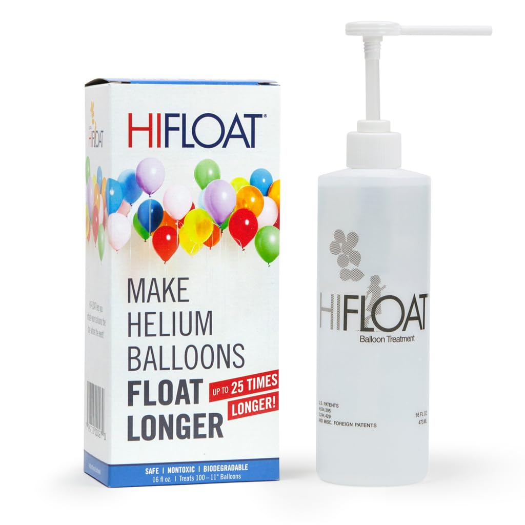 Ultra Helium Hi-Float Latex Balloon Treatment Kit
