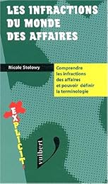 Les  infractions du monde des affaires