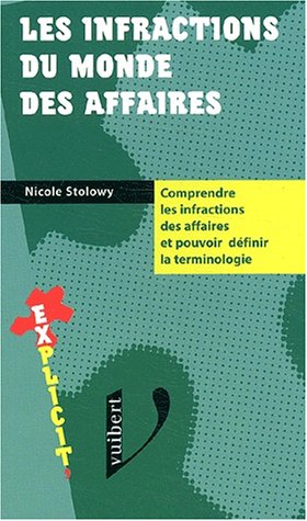 Les  infractions du monde des affaires