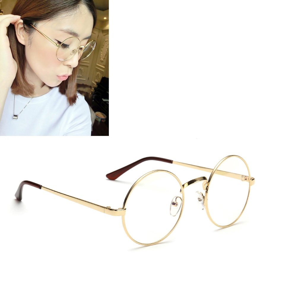 round metal frame glasses
