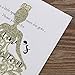 ponatia 25PCS Lacer Cut Wedding Invitations Card Hollow Bride Invitations Cards for Wedding Bridal Invitation Engagement Invitations Cards (Champagne Gold Glitter)