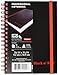 Black n` Red : Poly Twinwire Notebook, Ruled, 5-7/8 x 4-1/8, White, 70 Sheets/Pad -:- Sold as 2 Packs of - 1 - / - Total of 2 Each
