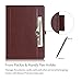 Procase LG G Pad II 10.1 Case/LG G Pad X 10.1 Case - Leather Stand Folio Case Cover for G Pad 2 10.1 and X 10.1 (V940N V930), with Multiple Viewing Angles, Document Card Pocket (Brown)