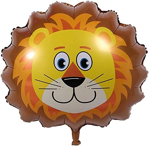 Happium 24'' Jungle Safari, Farm Animal Foil Balloon Animals, Balloons Animals Kids Birthday